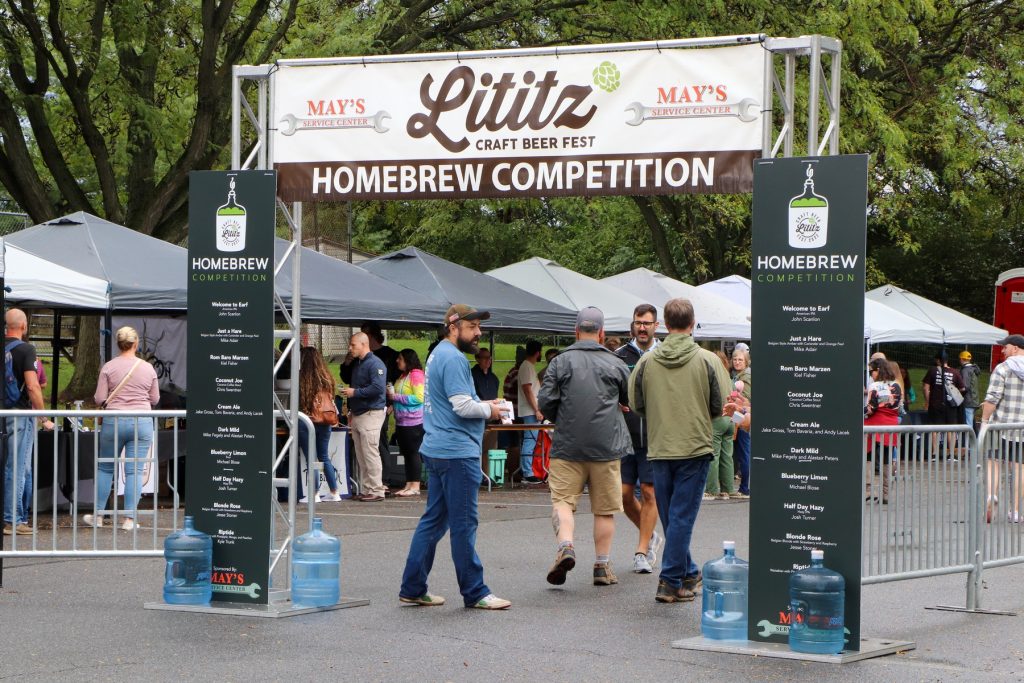 Homebrew Competition Lititz Craft Beer Fest