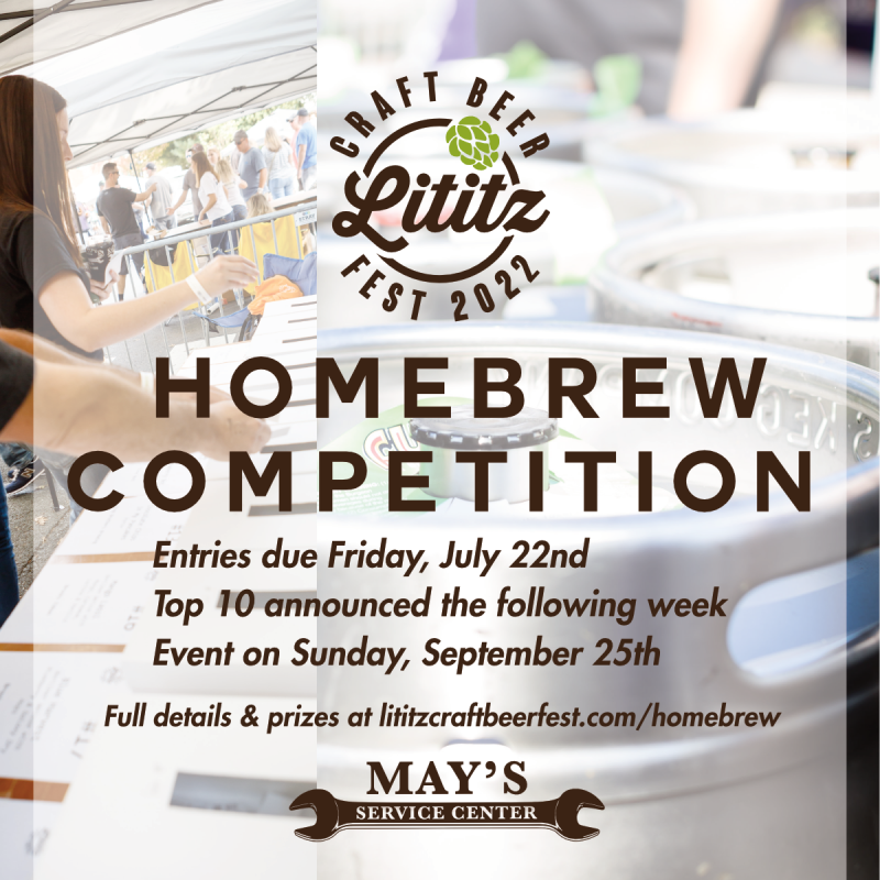 Homebrew Competition Lititz Craft Beer Fest